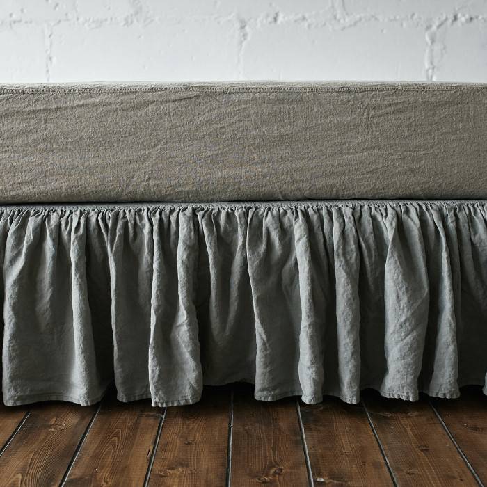 Linen bed skirt Len.Ok